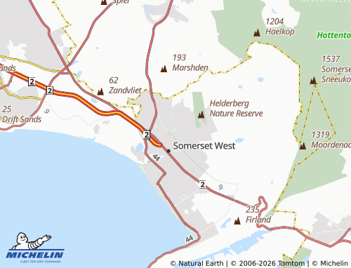Mapa MICHELIN Berbago - ViaMichelin
