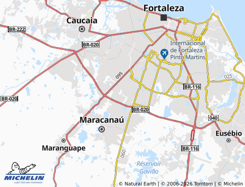 Mappa MICHELIN Presidente Vargas - ViaMichelin