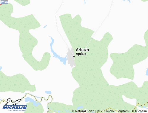 MICHELIN-Landkarte Arbazh - ViaMichelin