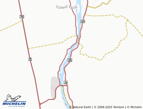 Mappa MICHELIN Naj' al-Deesah - ViaMichelin