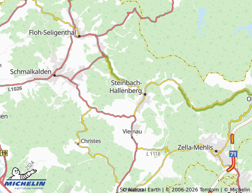 Mappa MICHELIN Altersbach - ViaMichelin