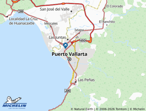 Mapa MICHELIN Agua Zarca - ViaMichelin