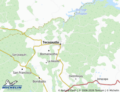 MICHELIN La Metralla map - ViaMichelin
