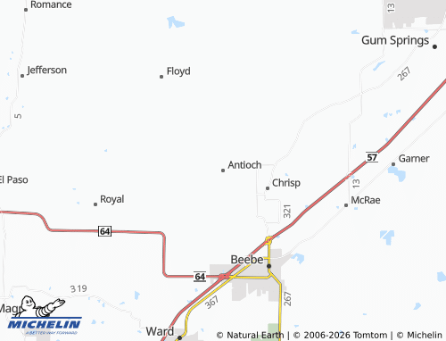 Mappa MICHELIN Antioch - ViaMichelin
