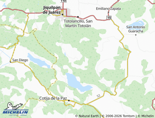 Mapa MICHELIN Paredones - ViaMichelin