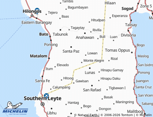 MICHELIN Templanza map - ViaMichelin