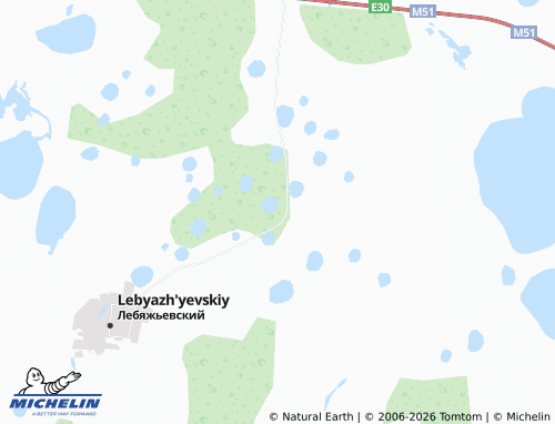 MICHELIN-Landkarte Chereshkovo - ViaMichelin