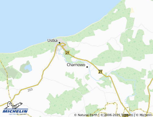 MICHELIN Grabno map - ViaMichelin
