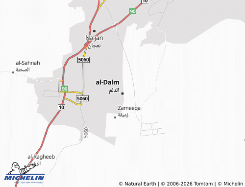 MICHELIN Al Dulum map - ViaMichelin