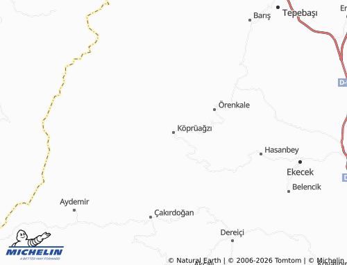 Mappa MICHELIN Köprüağzı - ViaMichelin