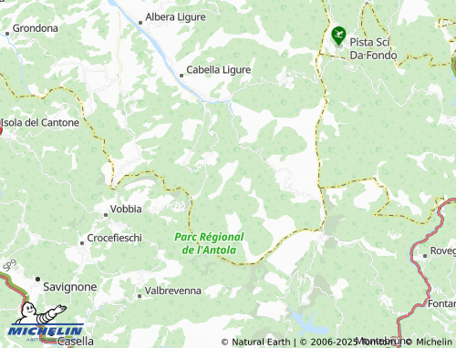 MICHELIN Agneto map - ViaMichelin