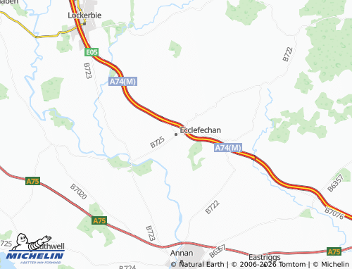 Mappa MICHELIN Ecclefechan - ViaMichelin