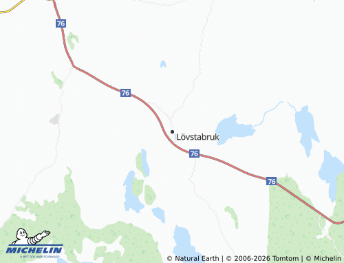Carte MICHELIN Lövstabruk - ViaMichelin