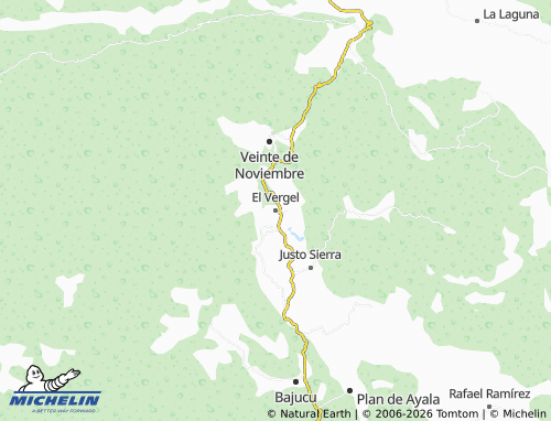 Mapa MICHELIN El Vergel - ViaMichelin