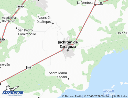 Mapa MICHELIN Rodrigo Carrasco - ViaMichelin