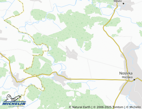 MICHELIN Irzhavets map - ViaMichelin