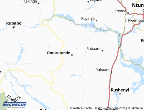 MICHELIN Omurutonde map - ViaMichelin