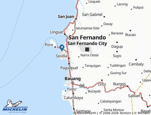MICHELIN Sagayad map - ViaMichelin