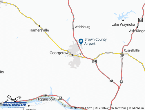 Mapa MICHELIN Georgetown - ViaMichelin