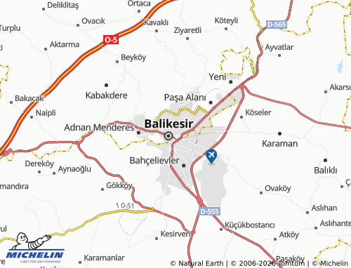 Mappa MICHELIN Ege - ViaMichelin