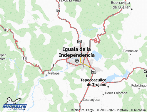 Mappa MICHELIN Solidaridad, Agua Zarca - ViaMichelin