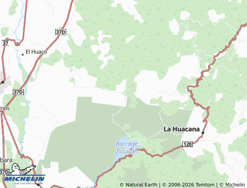Mapa MICHELIN Huatzirán - ViaMichelin