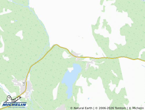 Carte MICHELIN Vemdalsskalet - ViaMichelin
