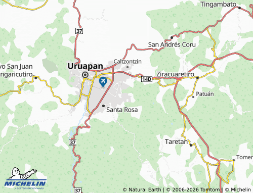 MICHELIN Monarca map - ViaMichelin