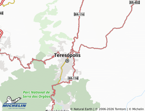 MICHELIN Fonte Santa map - ViaMichelin