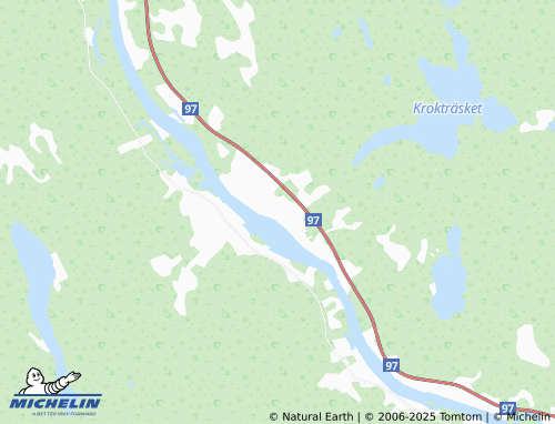 MICHELIN Norra Bredåker map - ViaMichelin