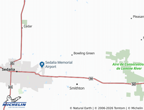Mapa MICHELIN Bowling Green - ViaMichelin