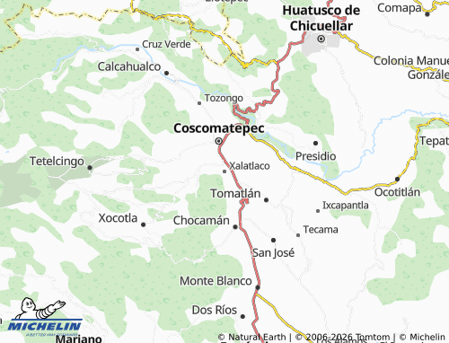 Mapa MICHELIN Xalatlaco - ViaMichelin