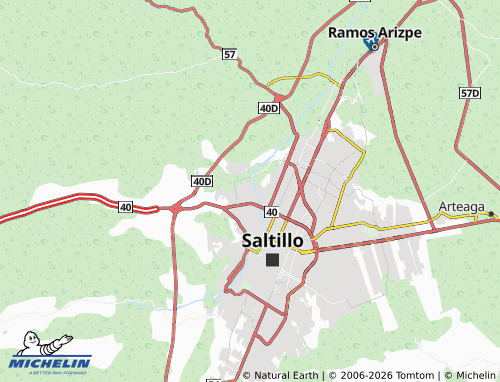 Mapa MICHELIN Ciudad Las Torres Segundo Sector - ViaMichelin