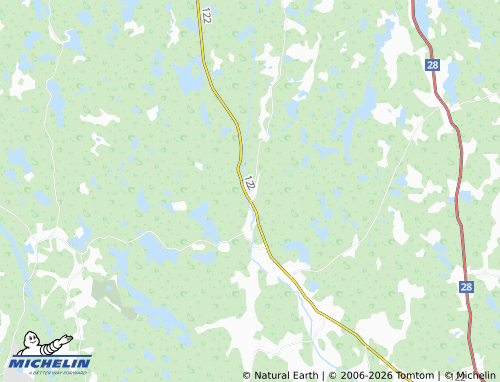 MICHELIN Alnaryd map - ViaMichelin