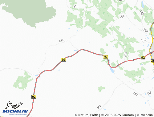 MICHELIN Leemeti map - ViaMichelin