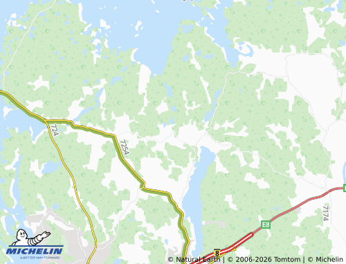 MICHELIN-Landkarte Kalvholmen - ViaMichelin