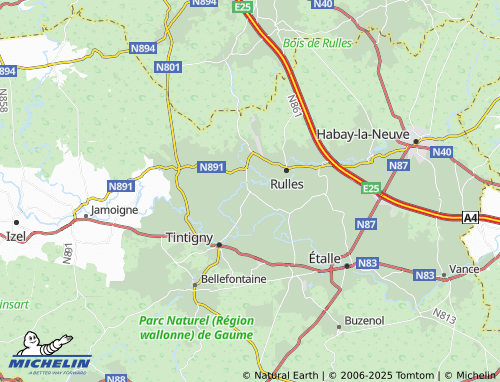 MICHELIN Harinsart map - ViaMichelin