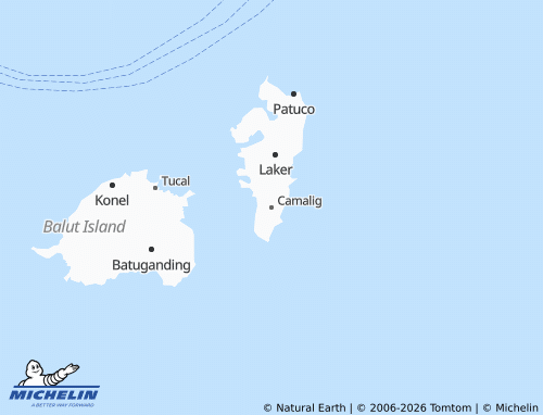 MICHELIN Camalig map - ViaMichelin