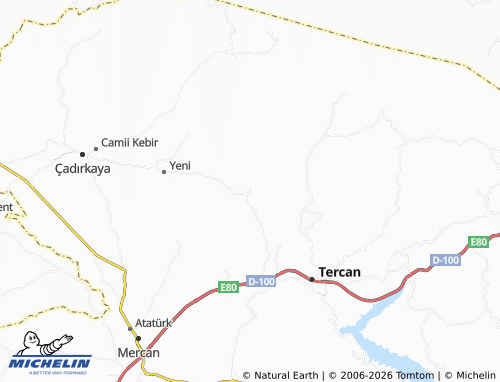 Mappa MICHELIN Beğendik - ViaMichelin