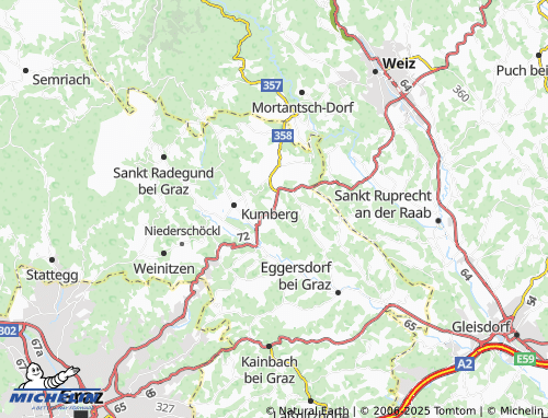 MICHELIN Albersdorf map - ViaMichelin