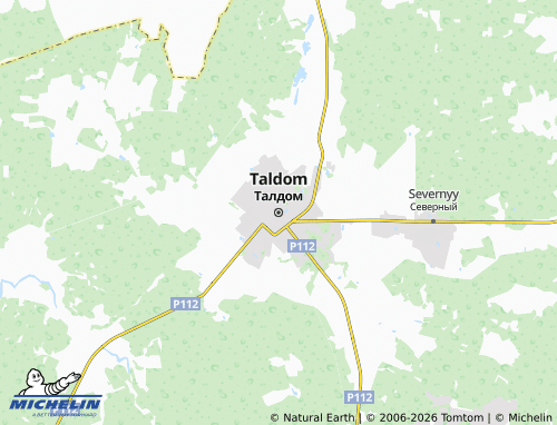 Carte MICHELIN Taldom - ViaMichelin
