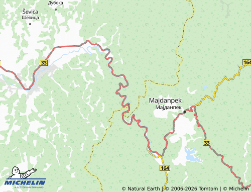Mapa MICHELIN Blagojev Kamen - ViaMichelin