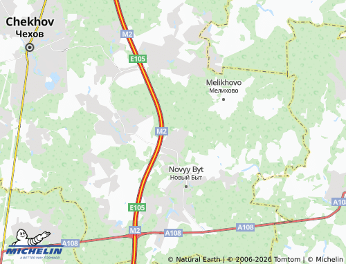 Carte MICHELIN Fialka SNT - ViaMichelin