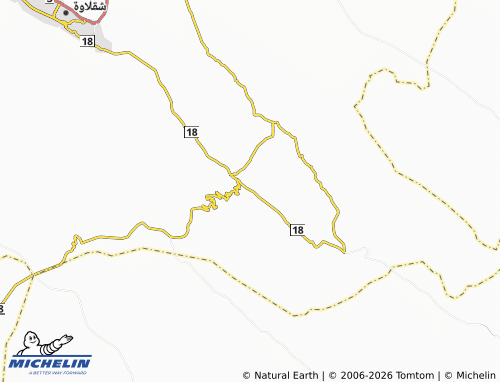 MICHELIN Krota map - ViaMichelin