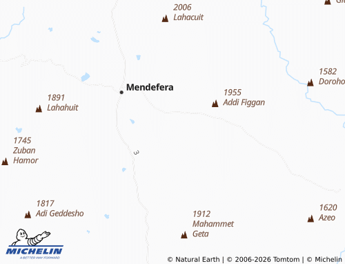 MICHELIN Dera'alto map - ViaMichelin