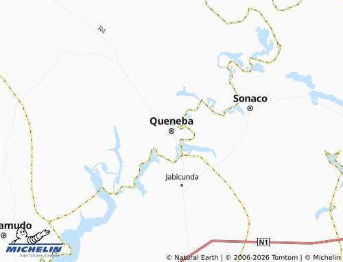 Mappa MICHELIN Queneba - ViaMichelin