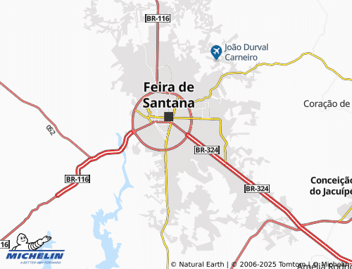 MICHELIN Brasília map - ViaMichelin