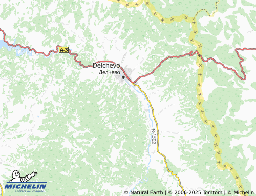 Carte MICHELIN Chiflik - ViaMichelin