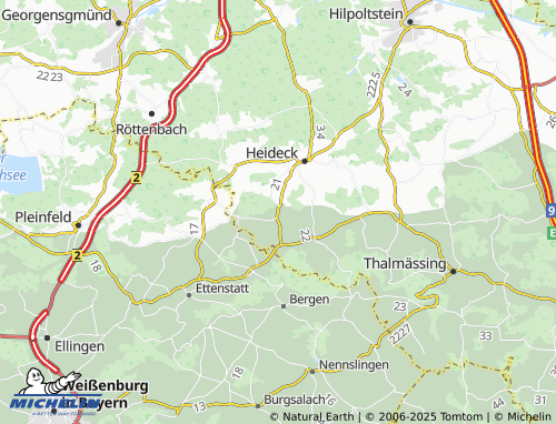MICHELIN-Landkarte Schloßberg - ViaMichelin