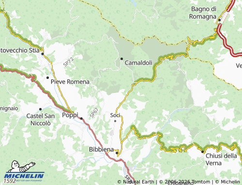 MICHELIN Freggina map - ViaMichelin